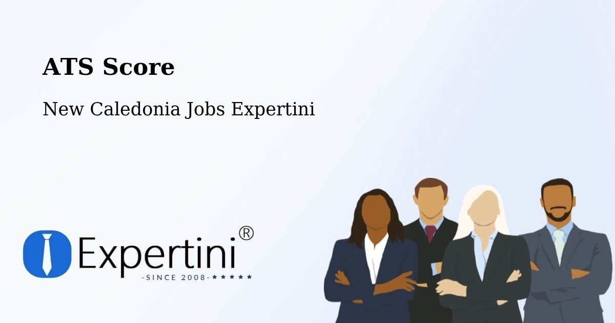 Resume ATS Score & Job Description Match Tool – Tonga - New Caledonia Jobs Expertini
