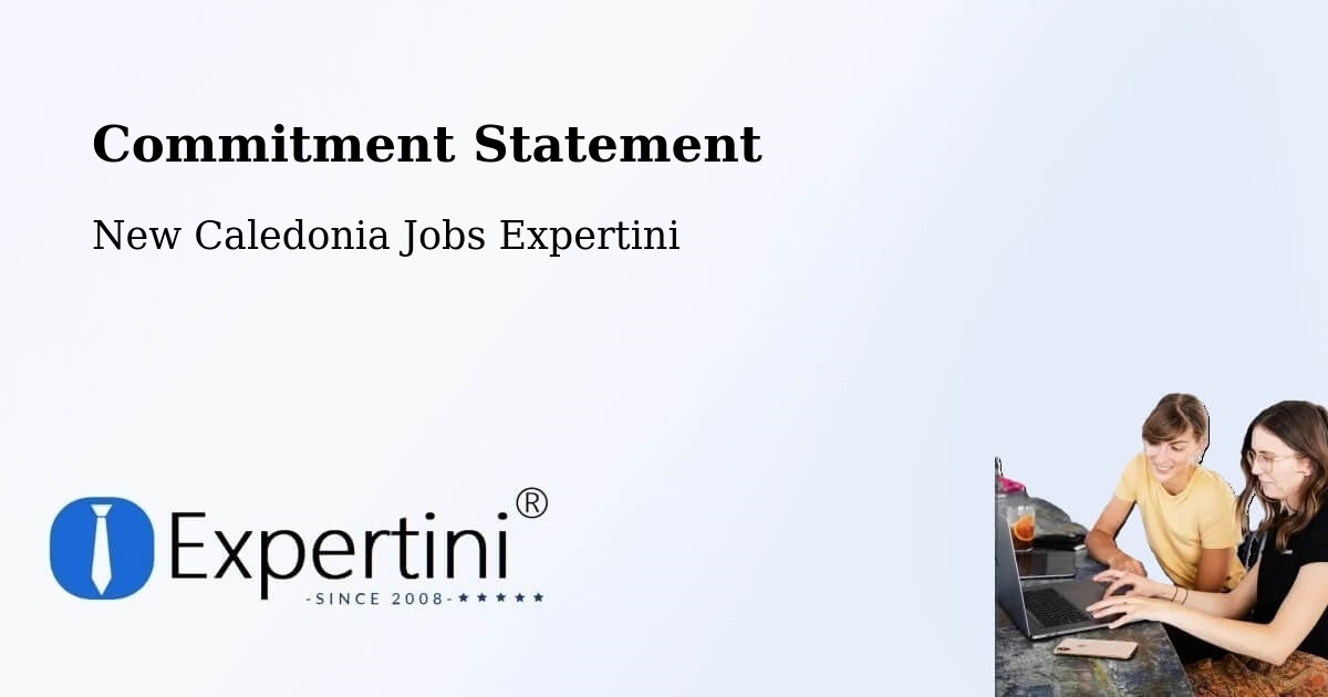 Corporate Commitment – Tonga - New Caledonia Jobs Expertini